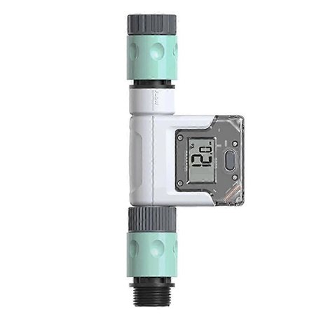 WiFi vannmåler for hageslange Smart vannmåler med 4 strømningsmoduser Sanntids strømningssporing Enkel avlesning