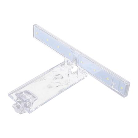 Akvarium LED-lys Hvite LED-er for ferskvannsfisketank Mini holdbare vannlamper med reptillys