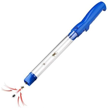 Spindel- och insektsfångare med LED-ljus