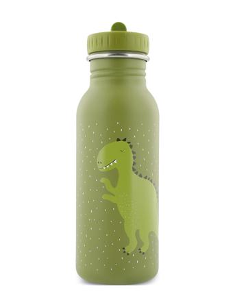 Bottle 500Ml - Mr. Dino Home Meal Time Water Bottles Grønn Trixie Baby