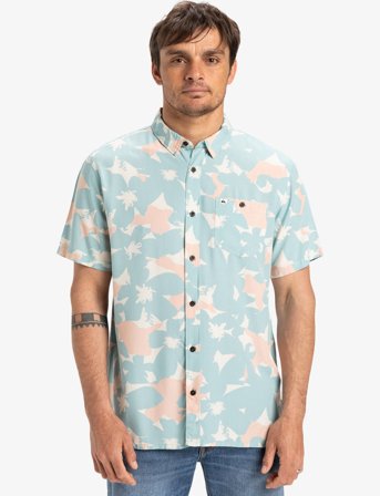Quiksilver Safe Paradise Ss - Blue - S