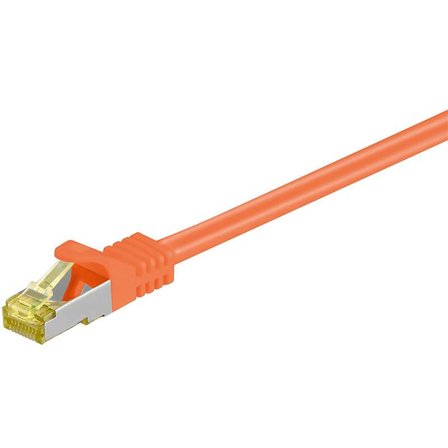 Goobay Patch cable SFTP m.Cat7 orange 0,50m - LSZH
