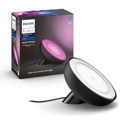 Philips HUE Bloom bordlampe sort