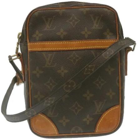 Louis Vuitton Vintage Pre-owned Canvas louis-vuitton-Väska brun, Dam Vintage Väskor, Dam, Storlek: ONE SIZE