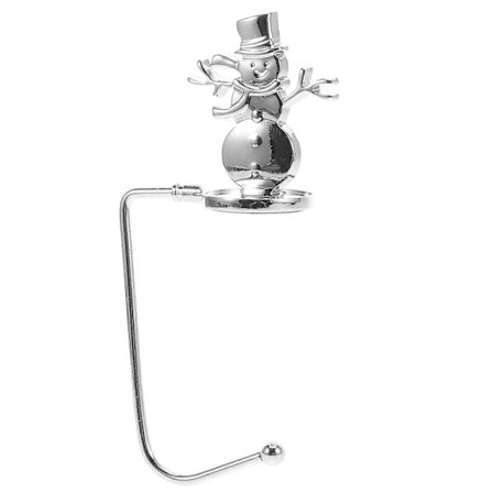 Julestrømpeholder for peishylle, kraftig strømpekrok, strømpehenger for peishylle, girlanderstativ, klemme for peisstrømpehenger f[HK]