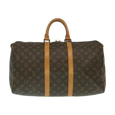 Louis Vuitton Vintage, Pre-owned Keepall 45 Bruin, unisex, Maat:ONE Size