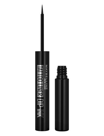 Maybelline Maybelline New York Tattoo Liner Dip Ink Flytande Eyeliner 100 Black Track 3,5 Ml - Black - 3.5 ML