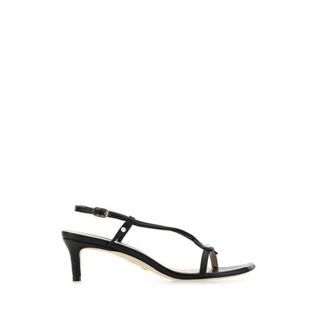 Stuart Weitzman, Sandals Zwart, Dames, Maat:37 EU