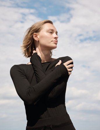 Moshi Moshi Mind Inner Ls Tee - Black - M