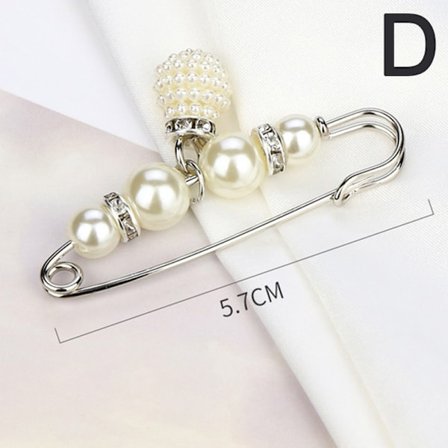 Klær Brosjer Perle Lapel Pin Genser Kjole Brosje Bukser Pi