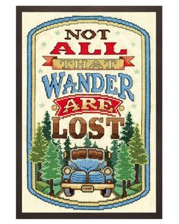 Broderikit Tavla Din egen väg