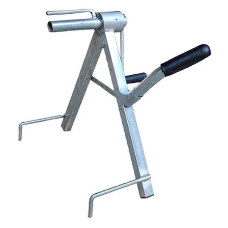 Bærbar brandslange vandrør opbevaring helt metal slangerulle