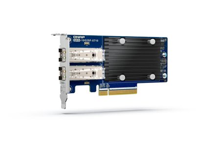 QNAP QXG-10G2SF-X710 - nettverksadapter - PCIe 3.0 x8 - 10 Gigabit SFP+ x 2