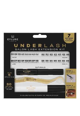 Eylure Underlash Natural Salon Curl Kit Lösögonfransar & färgning Unisex 1 PCS