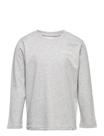 Diego Ls T-Shirt Kids T-shirts Long-sleeved T-shirts Harmaa Les Deux