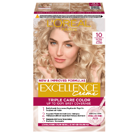 L'Oréal Paris Excellence Créme Hårfärg Dam Gul ONESIZE