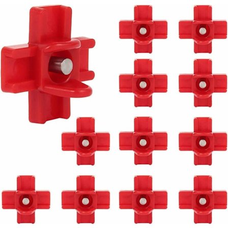 12 stk kyllingdrikker, vanndispenser for høner, automatisk fjærkreutstyr, horisontal sidemontert andedrikker for ren vanndrikker