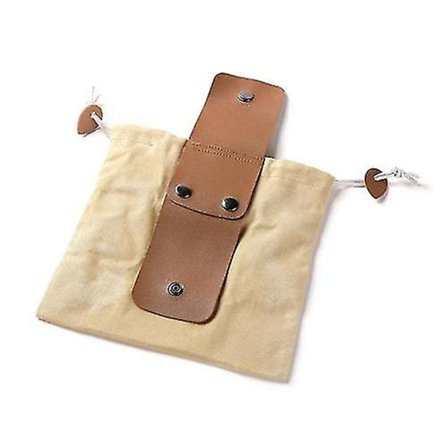 Sankepose Læder Canvas Sammenklappelig Taske Camping Sankepose