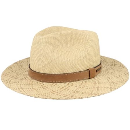 Stetson - Beige straw Hatt - Traveller Panama Beige Straw Hat @ Hatstore