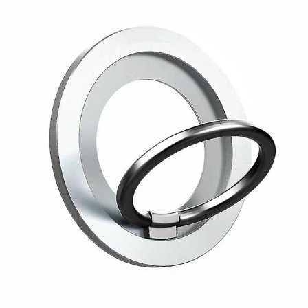 Magnetisk mobiltelefonringhållare - Magnetisk ringhållare, Magnet Ring Grip(silver)
