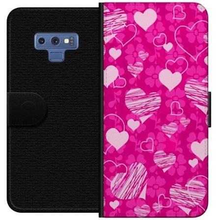 Kompatibelt Lommeboketui til Samsung Samsung Galaxy Note9 PopHjerteMønster