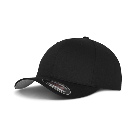 Kappe Brandit Flexfit Wooly Schwarz/Grau L/XL