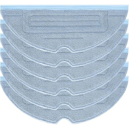 6 stk moppeklud til Roborock S7 Pro Ultra S7 MaxV Ultra S7 Plus S7 Max reservedele tilbehør til Roborock S7 T7s T7s Plus robotstøvsuger