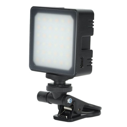 LED-lampe, 2800 til 8500 K, justerbar temperatur, LED-klips KLB