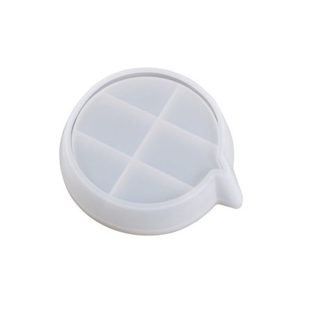 Rund firkantet skål silikonform 02 02