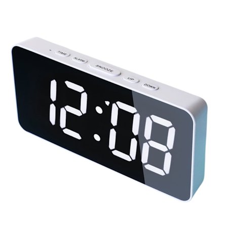 Ladattava keittiöajastin, lähtölaskenta-ajastin keittiöön, kokoukseen, luokkahuoneeseen, digitaalinen magneettinen ajastin LED-näytöllä, 3 kirkkautta 
