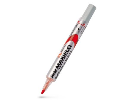 PENTEL Whiteboardpenna Maxiflo rund röd - Lyreco - Kontorsmaterial - Pennor - Whiteboardpennor - Rund spets