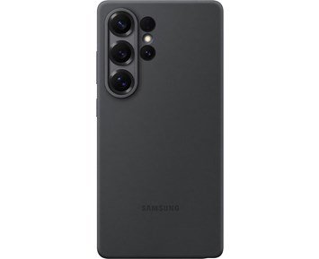 Samsung-S25 Ultra case Silicone Black - B-vare-Mykt og beskyttende silikondeksel for Galaxy S25 Ultra-Telecom accessories-Mobiltilbehør