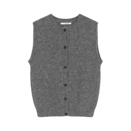 Sibin/Linnebjerg Sibin Linnebjerg Melange Grey Feline Grå, Dame Vest