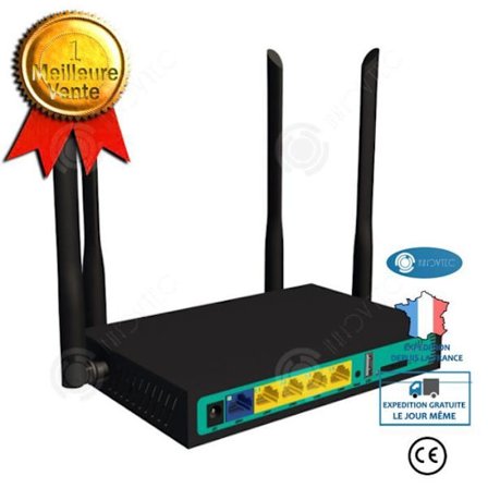 4G LTE trådløs router - INN - Låst op - 300 Mbps - 5dBi antenner - 2,4 GHz