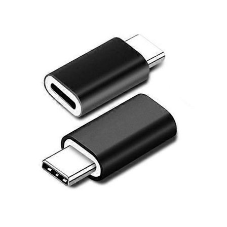 8-Pin Lightning Hona till USB-C Type-C Hane Adapter Konverterare Stödjer Laddning och Synkronisering