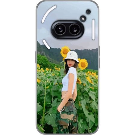 Kompatibelt Mobilskal till Nothing Nothing Phone (2a) Lisa Blackpink Solrosor K-pop Idol
