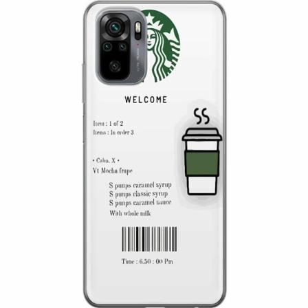 Xiaomi Redmi Note 10s Mjukt Skal - Welcome