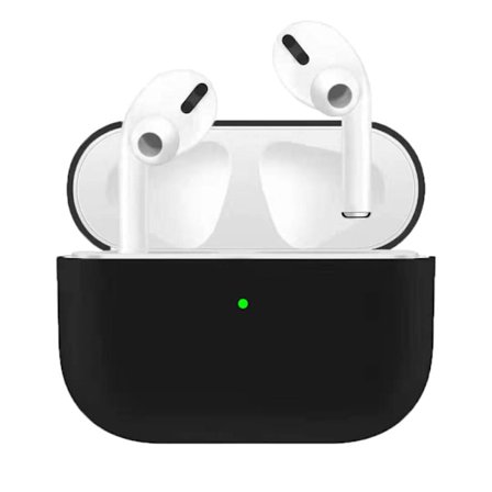 SKALO AirPods Pro Ultratunn Silikon Fodral - Svart