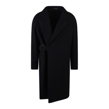 Tagliatore, Coat MIINTO-ac 3bbcc 017d 8113934fe Czarny, Mężczyzna, Rozmiar: M