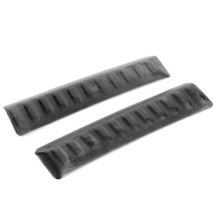 Ruostumattomasta teräksestä valmistettu takapuskurin jalkaosa Honda Fit Jazz GR 2020-2021 -mallille, musta titaani