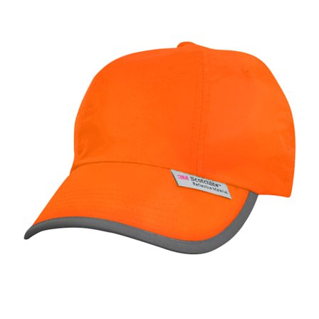 Result Unisex High-Vis Baseball Cap (3M) En Storlek Hi Vis Orange