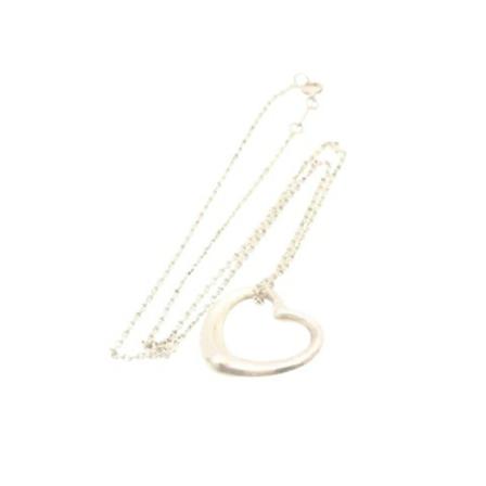 Tiffany & Co. Pre-owned, Pre-owned Metal necklaces Grijs, Dames, Maat:ONE Size