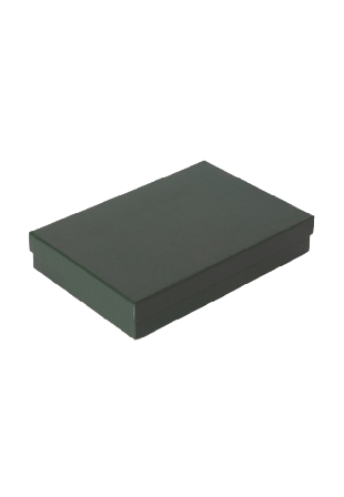 Åhléns Home Presentask med lock 12x18 cm Presentpåsar & askar Grön ONESIZE