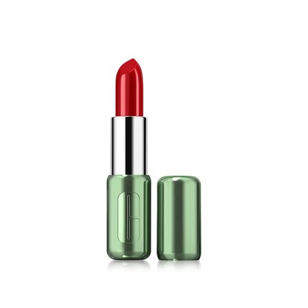 Clinique Pop Longwear Lipstick Shine Cherry Pop, Makeup, Læber, Læbestift