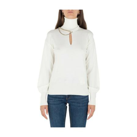 Liu Jo, Turtlenecks Biały, Kobieta, Rozmiar: S