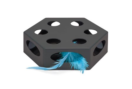 Interaktiv Katteleke, Grå - 23cm