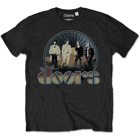 The Doors Jim Morrison Retro Band Posetee T-shirt Herr -vuxen, 3xl