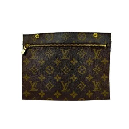 Louis Vuitton Vintage, Pre-owned Canvas louis-vuitton-bags Bruin, Dames, Maat:ONE Size