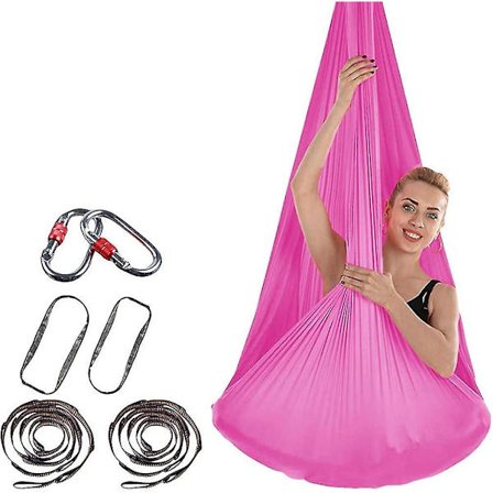 Anti-gravitationsyoga-tyg, Flygande Yoga-tyg Hängmatta Yoga-gunga För Anti-gravitationsyoga, Inversionsträning