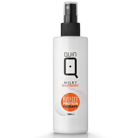 Quin - Kroppsmjölk / lotion - Dimma - Protein terapi - Hallon